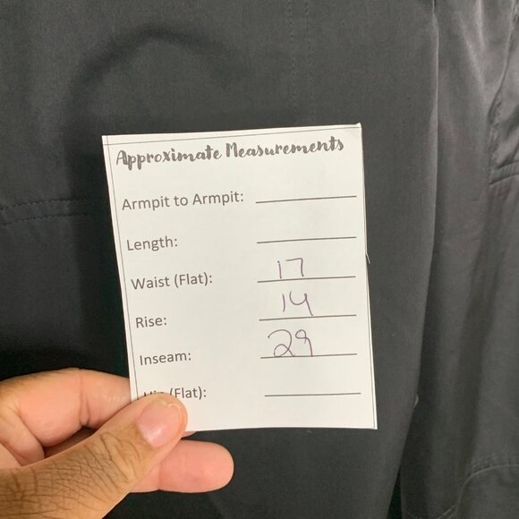 Athleta Black Radiant Jogger High Rise Pockets Size 12 - Picture 10 of 10